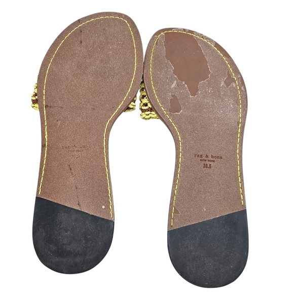 Rag & Bone Melrose Slides Sandals in 38.5 (8) - Picture 3 of 3